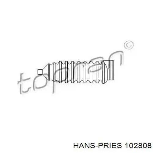 102808 Hans Pries (Topran) Пильник рульової