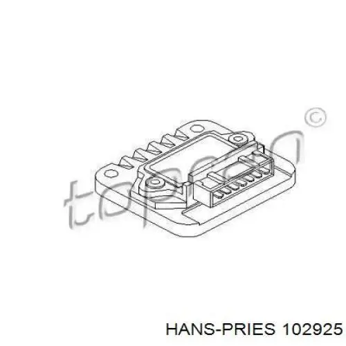 102925 Hans Pries (Topran) модуль запалювання, комутатор
