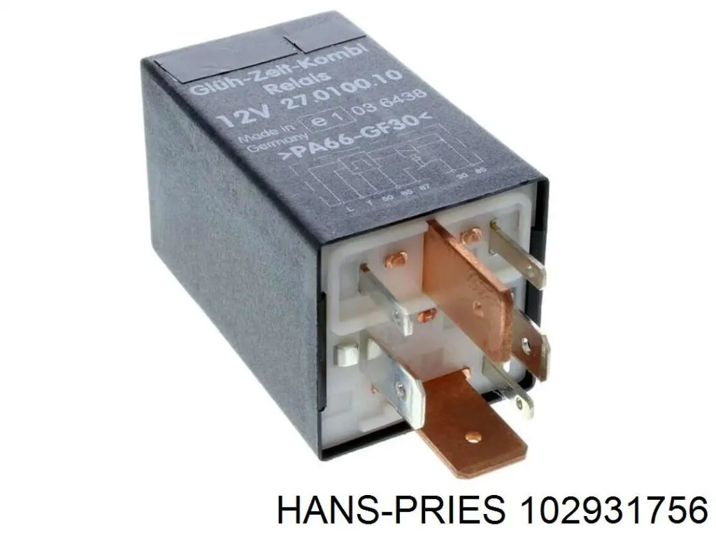 102931756 Hans Pries (Topran) Реле свічок накалу