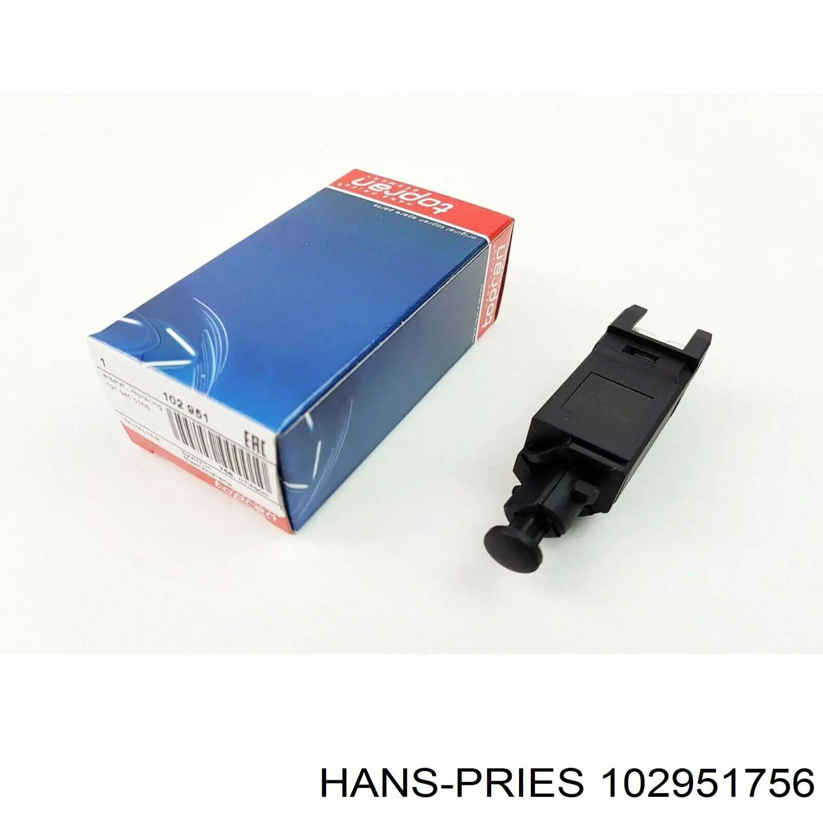 Жабка тормозу 102951756 Hans Pries (Topran)