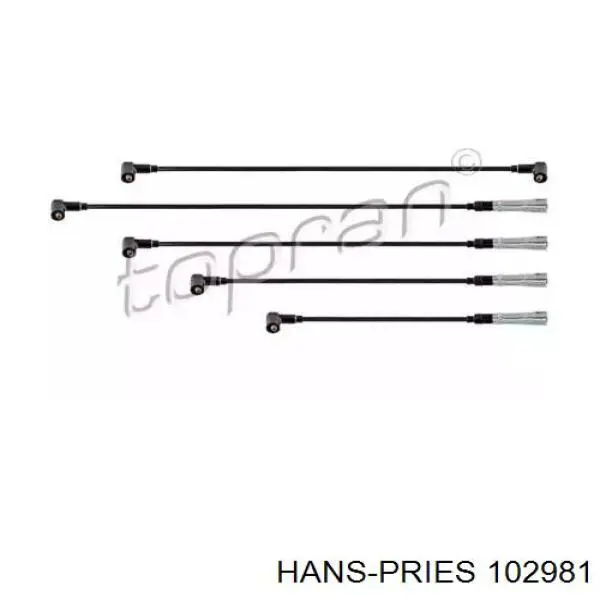 102981 Hans Pries (Topran) дріт високовольтні, комплект