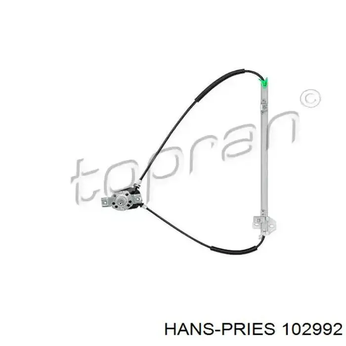 102992 Hans Pries (Topran) Склопідйомник задніх правих дверей