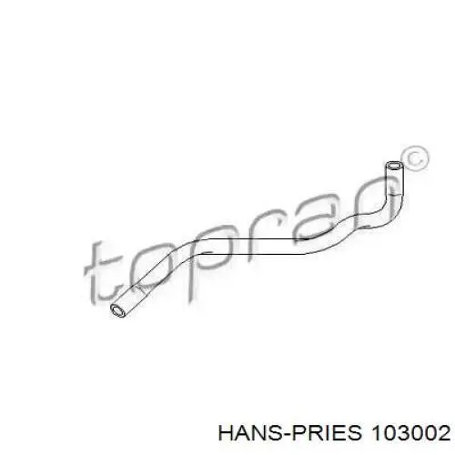 Шланг/патрубок системи охолодження Hans Pries (Topran) 103002 ціна, від 4.23 USD