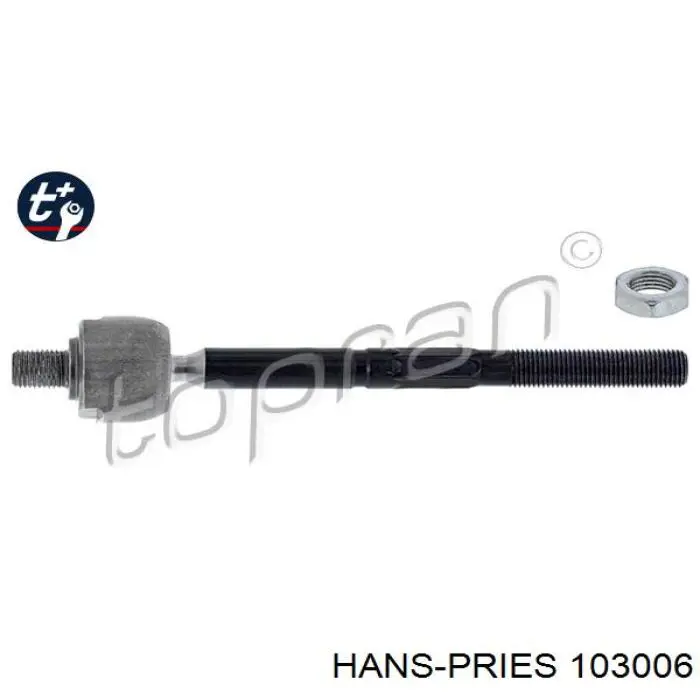 Бачок системи охолодження 103006 Hans Pries (Topran)