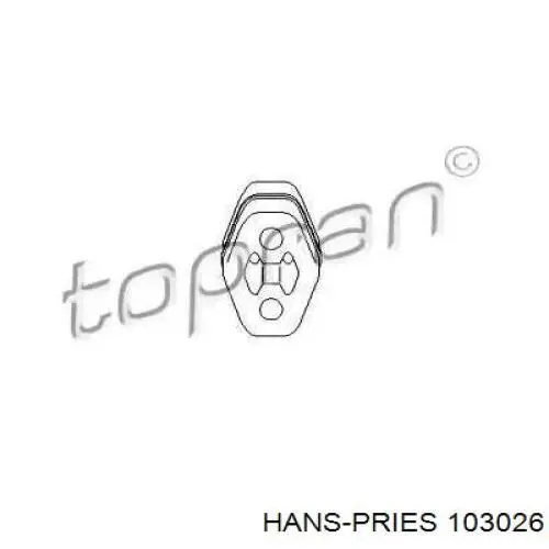 Купити 103026 Hans Pries (Topran) Подушка глушника