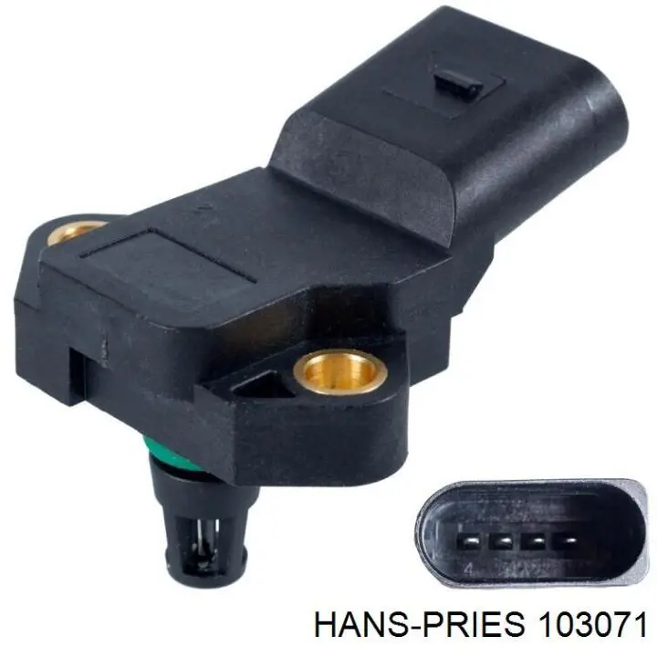 Диск переднього гальма Hans Pries (Topran) 103071 ціна, від 30.97 USD