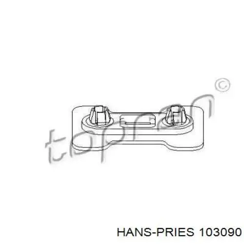 103090 Hans Pries (Topran) направляюча переднього бампера