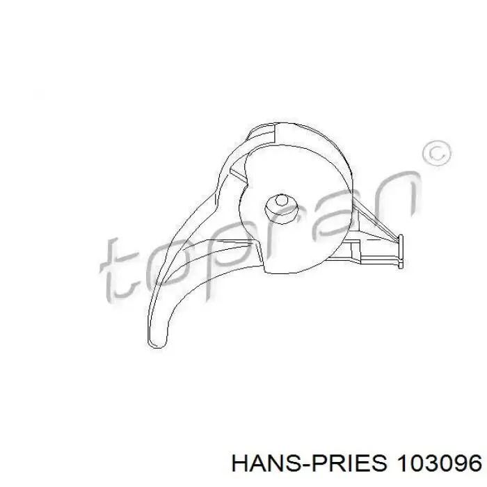 Купити 109723755 Hans Pries (Topran) Ексцентрик лічинки замка дверей