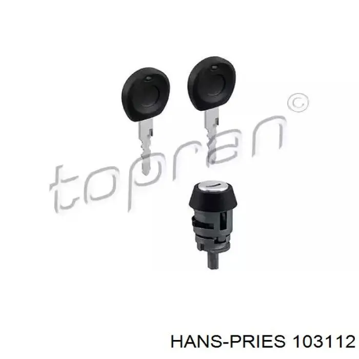 Купити 103112 Hans Pries (Topran) Личинка замка запалювання
