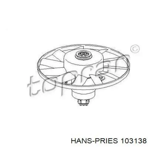 Двигун вентилятора системи охолодження Hans Pries (Topran) 103138 ціна, від 44.34 USD