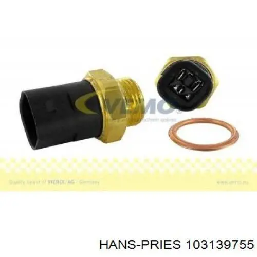 Датчик температури радіатора Hans Pries (Topran) 103139755 ціна, від 8.35 USD