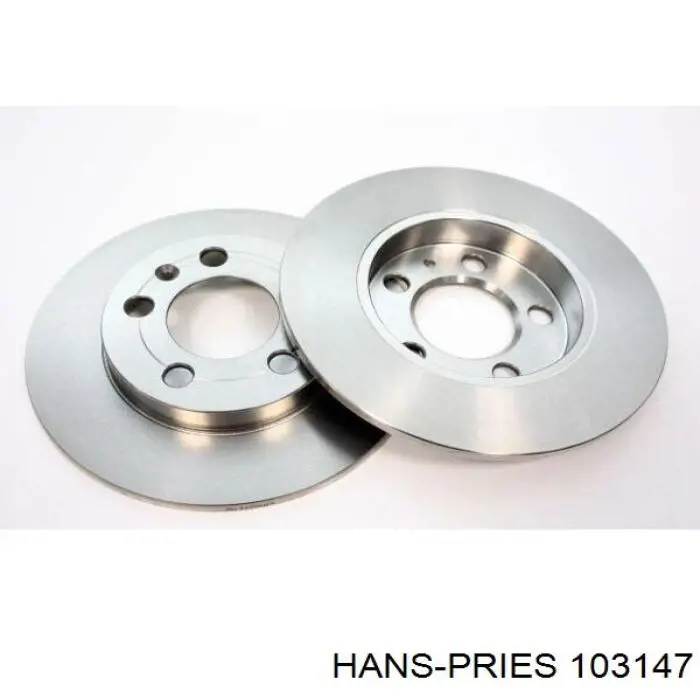 Радіатор пічки 103147 Hans Pries (Topran)