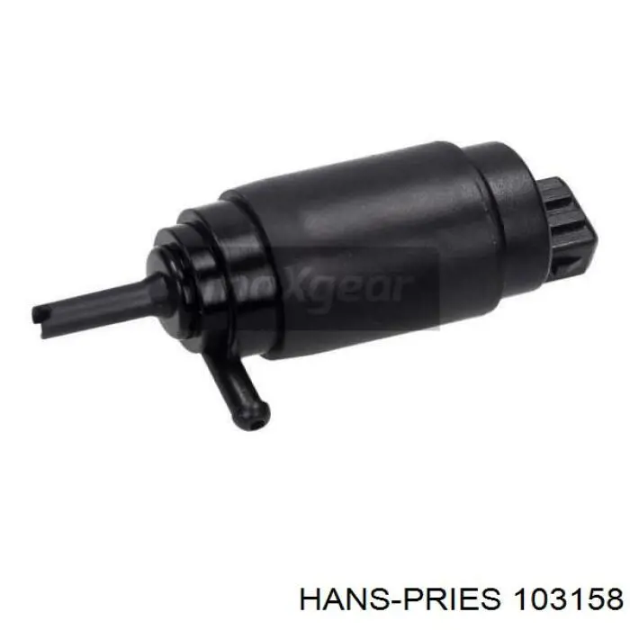103158 Hans Pries (Topran) насос-двигун омивача скла, переднього