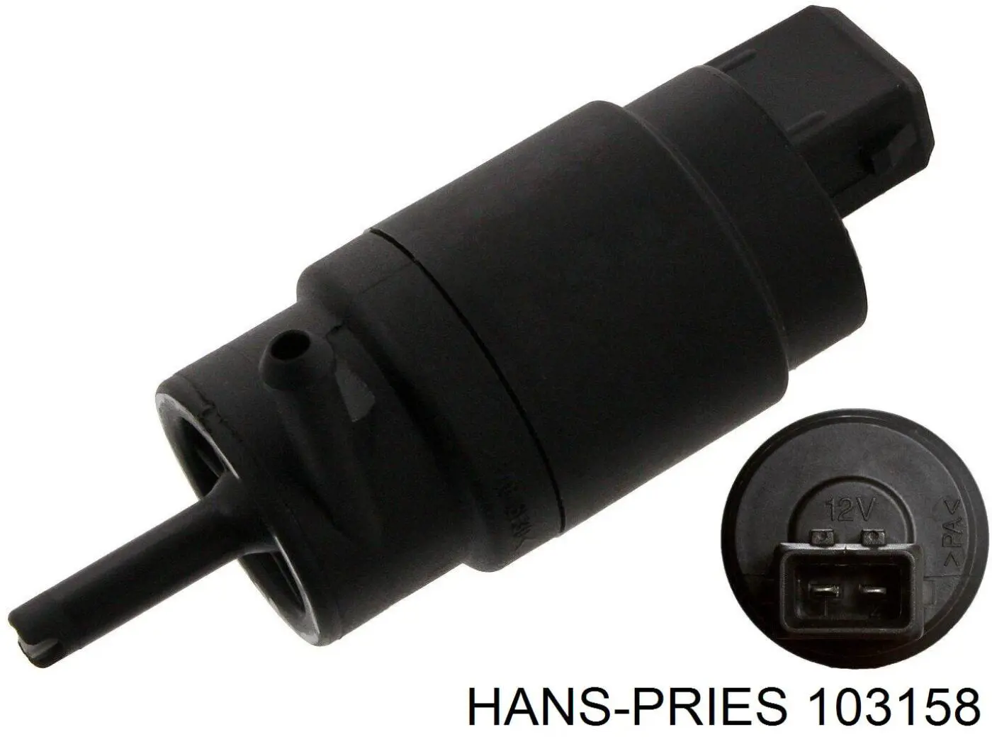 Моторчик омивача переднього скла Hans Pries (Topran) 103158 ціна, від 6.23 USD