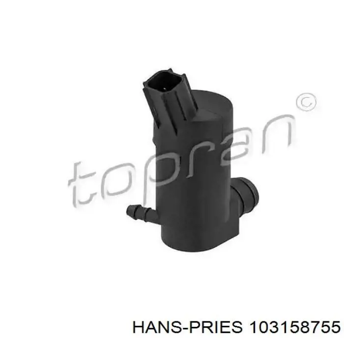 Моторчик омивача 103158755 Hans Pries (Topran)