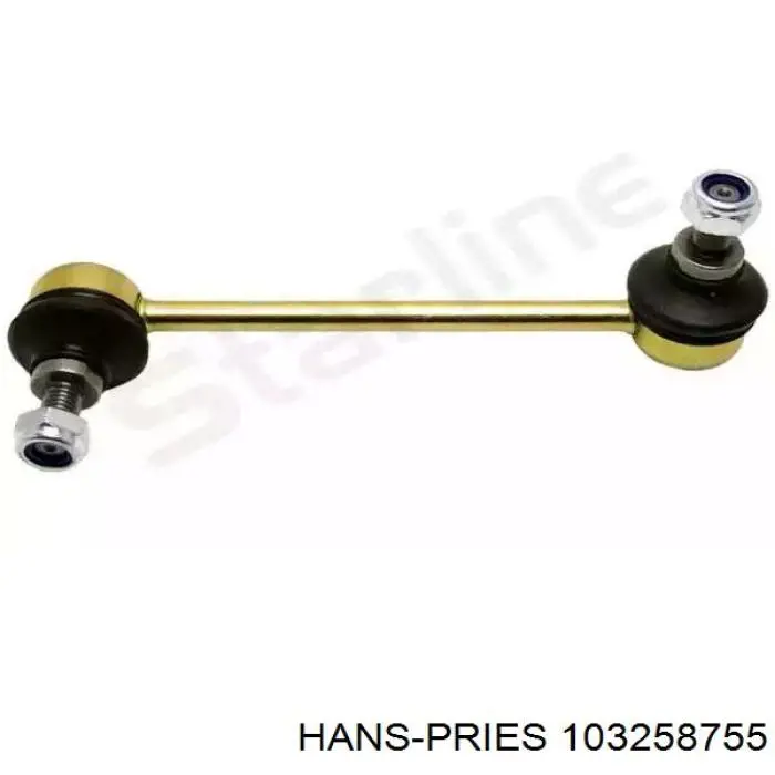 103258755 Hans Pries (Topran) Сайлентблок розтяжки переднього нижнього важеля