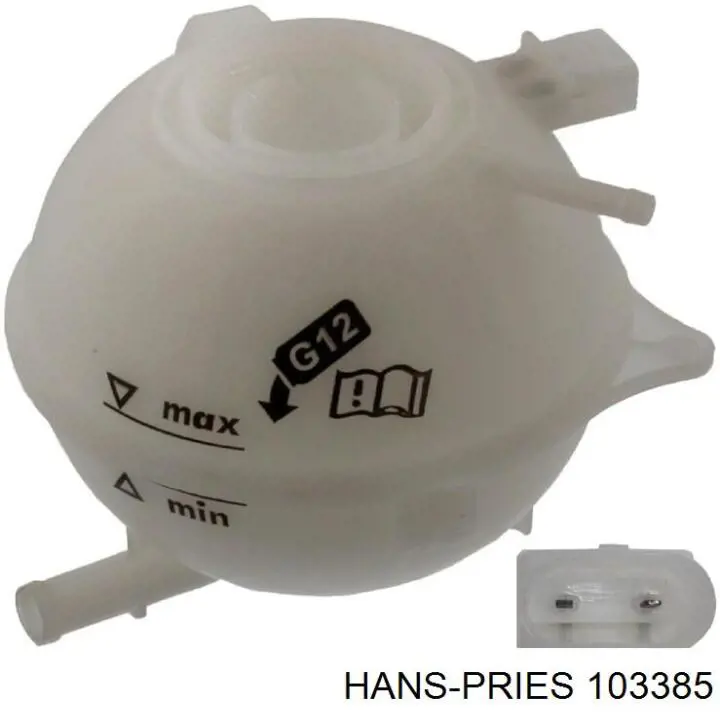 103385 Hans Pries (Topran) Кришка / пробка радіатора