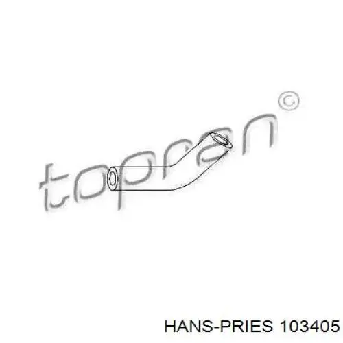 103405 Hans Pries (Topran) трубка вакуумного підсилювача гальм