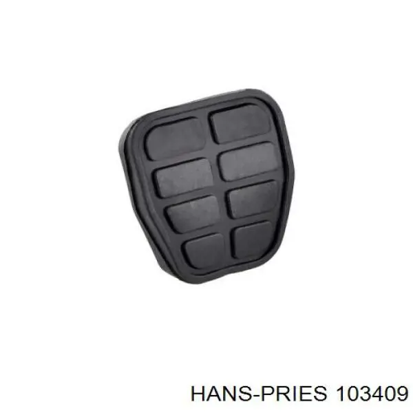 Накладка педалі зчеплення 103409 Hans Pries (Topran)