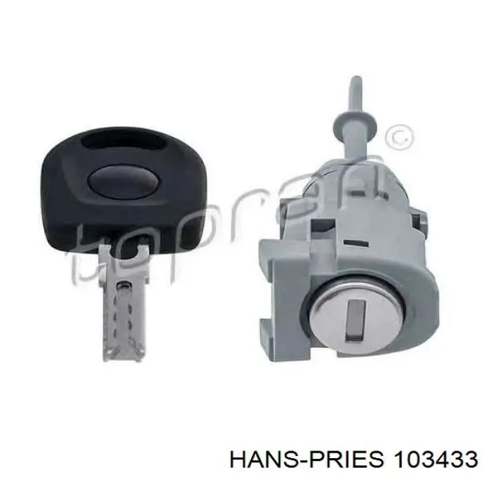 Купити 103433 Hans Pries (Topran) Замок задньої дверї, правої