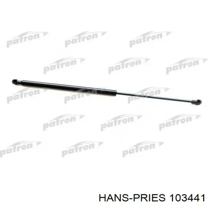 103441 Hans Pries (Topran) амортизатор кришки багажника/ двері 3/5-ї задньої