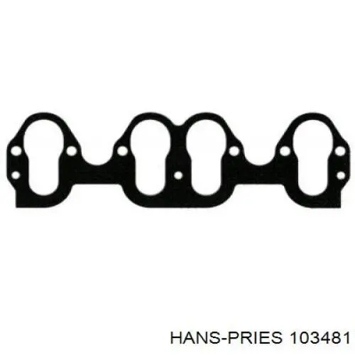 103481 Hans Pries (Topran) Втулка стабілізатора переднього, ліва