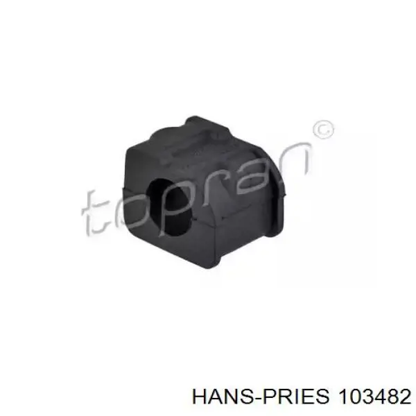 Втулка стабілізатора переднього, права Hans Pries (Topran) 103482 ціна, від 1.25 USD