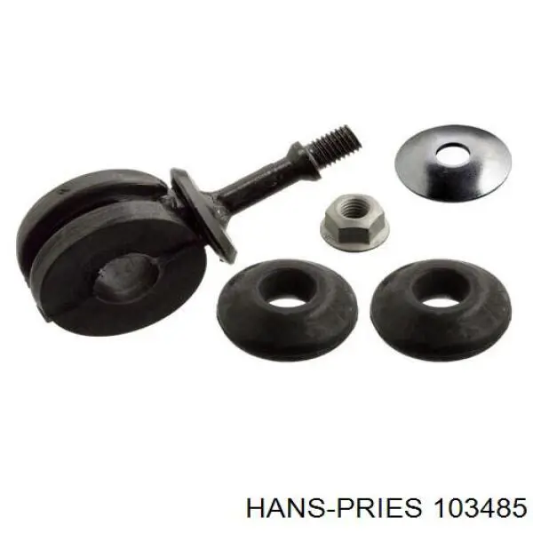 Чохол амортизатора переднього Hans Pries (Topran) 103485