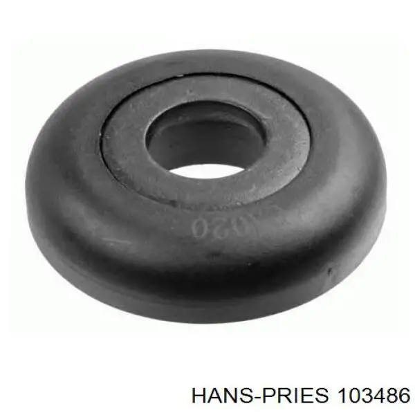 Підшипник опорний амортизатора, переднього Hans Pries (Topran) 103486 ціна, від 3.72 USD