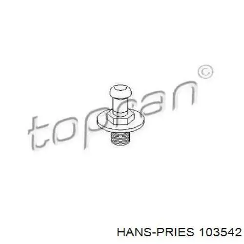 103542 Hans Pries (Topran) петля-зачіп (відповідна частина замка двері задньої)