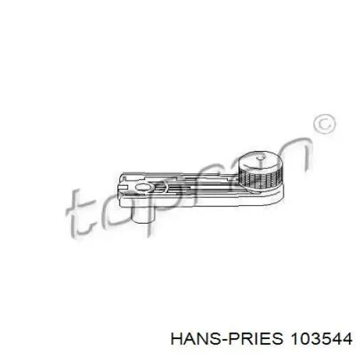 Ручка підйому скла дверей, переднього 103544 Hans Pries (Topran)