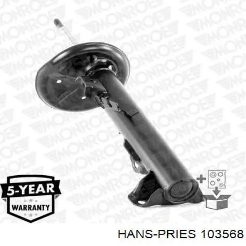 Купити 103568 Hans Pries (Topran) Датчик температури охолоджуючої рідини