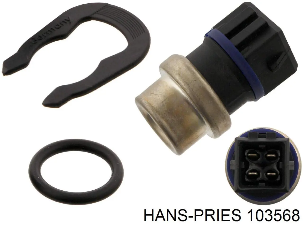 Термодатчик охолоджуючої рідини Hans Pries (Topran) 103568 ціна, від 3.91 USD