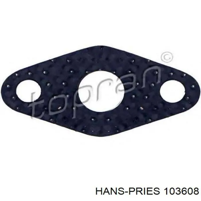 103608 Hans Pries (Topran) прокладка прийомної труби глушника
