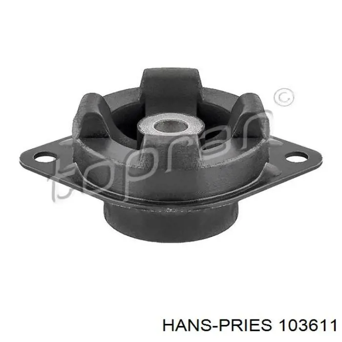 103611 Hans Pries (Topran) подушка трансмісії (опора коробки передач, права)