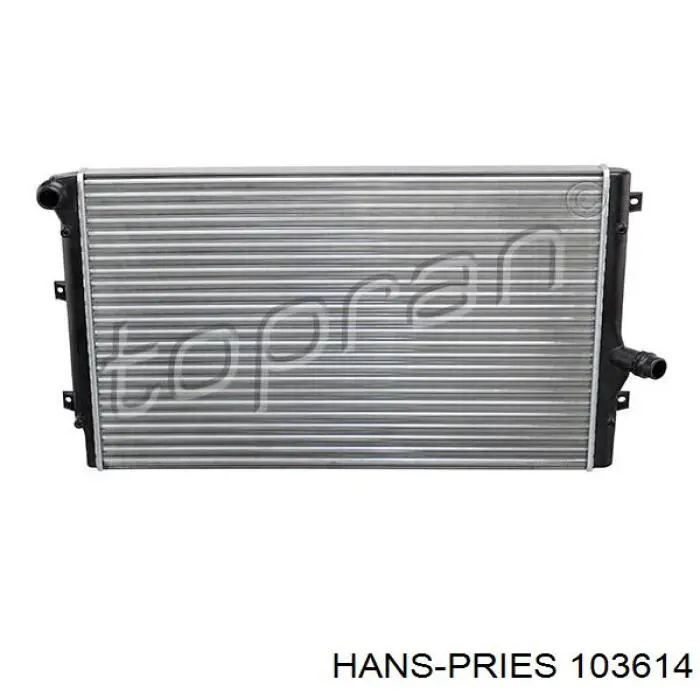 103614 Hans Pries (Topran) Сайлентблок переднього нижнього важеля