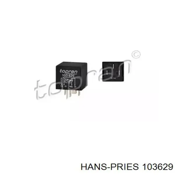 103629 Hans Pries (Topran) реле покажчиків поворотів