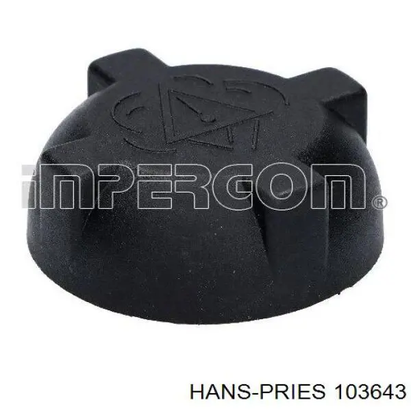 Кришка розширювального бачка 103643 Hans Pries (Topran)