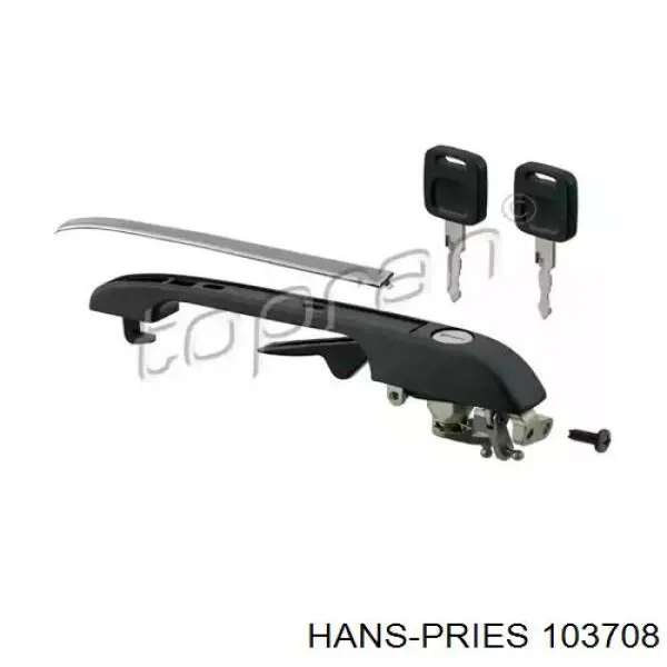 Купити 103708 Hans Pries (Topran) Ручка передньої двері зовнішня ліва