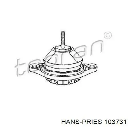 103731 Hans Pries (Topran) подушка (опора двигуна ліва/права)
