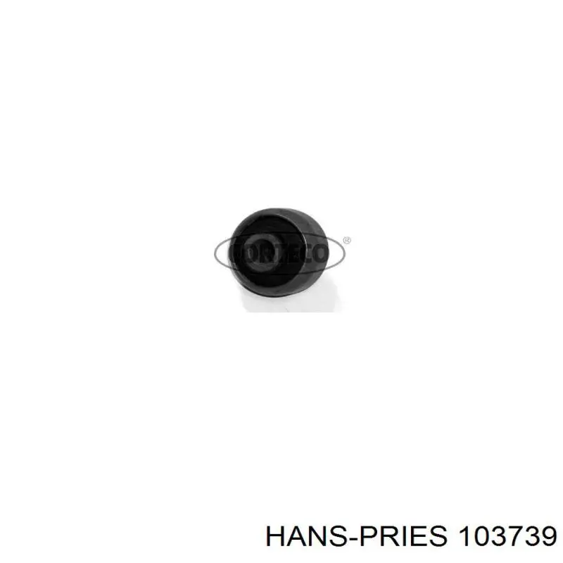 Сайлентблок переднього важеля 103739 Hans Pries (Topran)