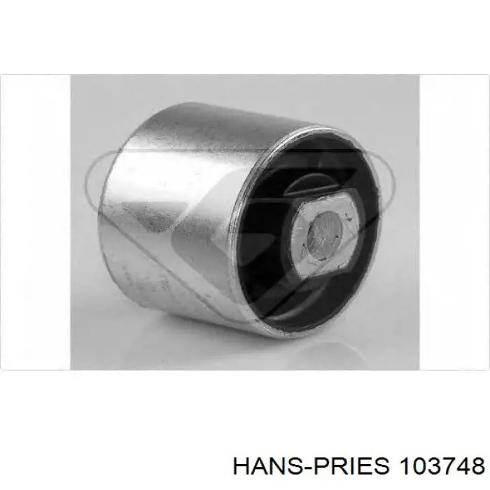 Сайлентблок задньої балки 103748 Hans Pries (Topran)