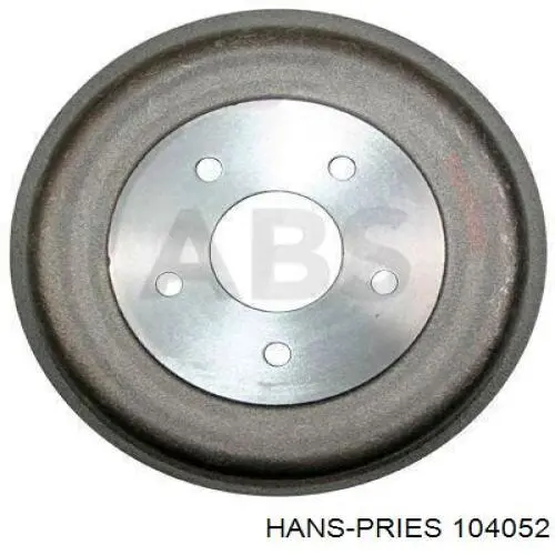 Подушка двигуна задня 104052 Hans Pries (Topran)