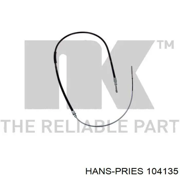 Подушка двигуна передня 104135 Hans Pries (Topran)