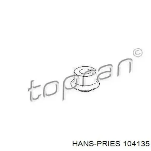 104135 Hans Pries (Topran) подушка (опора двигуна, передня)