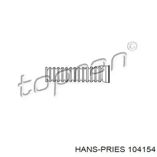 104154 Hans Pries (Topran) пильник рульового механізму/рейки