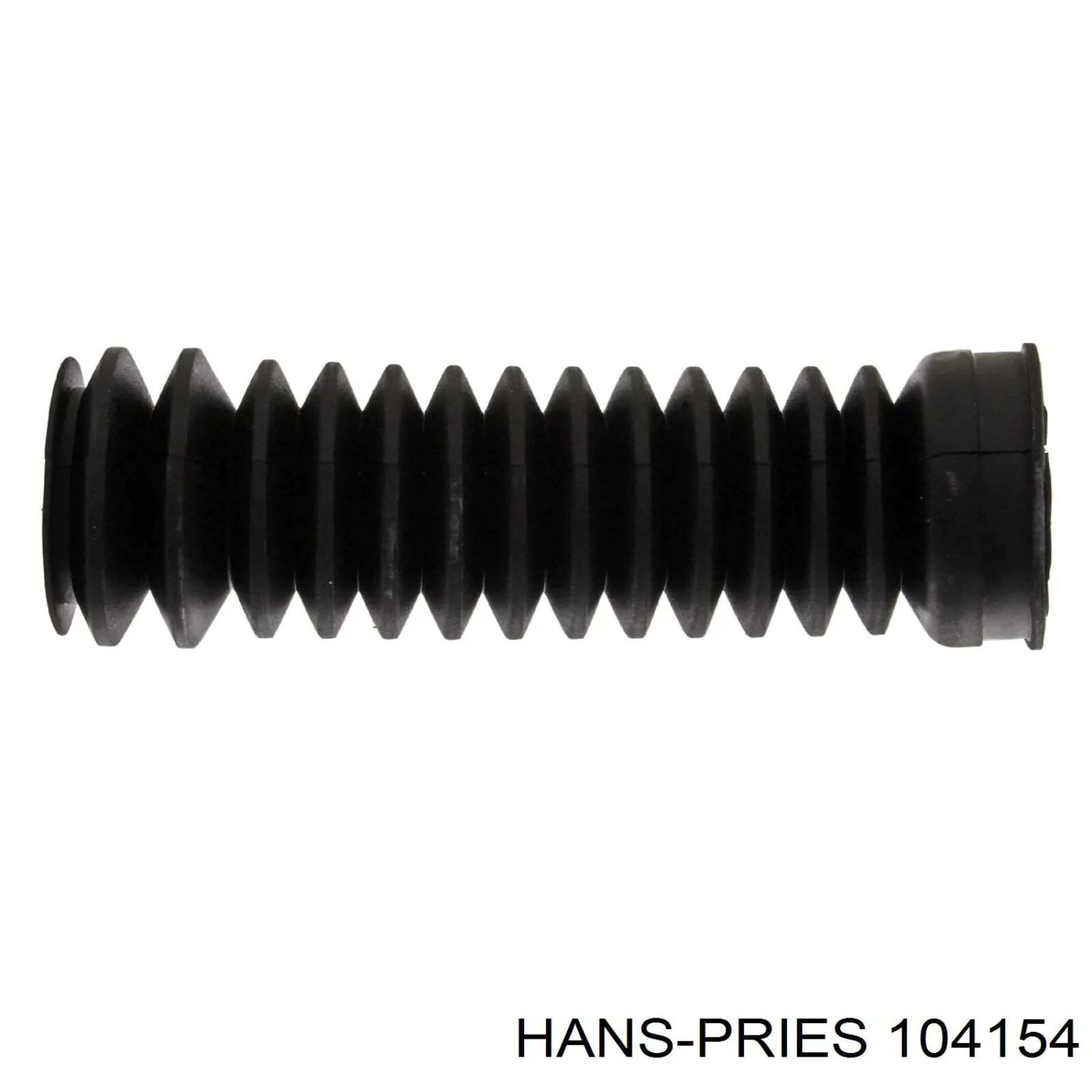 Пильник рульової тяги Hans Pries (Topran) 104154 ціна, від 2.87 USD