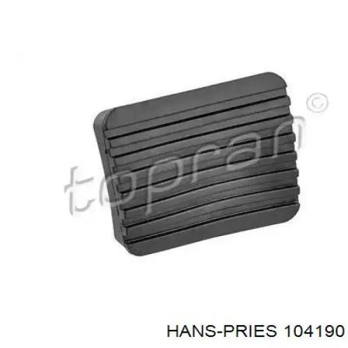 Купити 104190 Hans Pries (Topran) Накладка педалі гальма