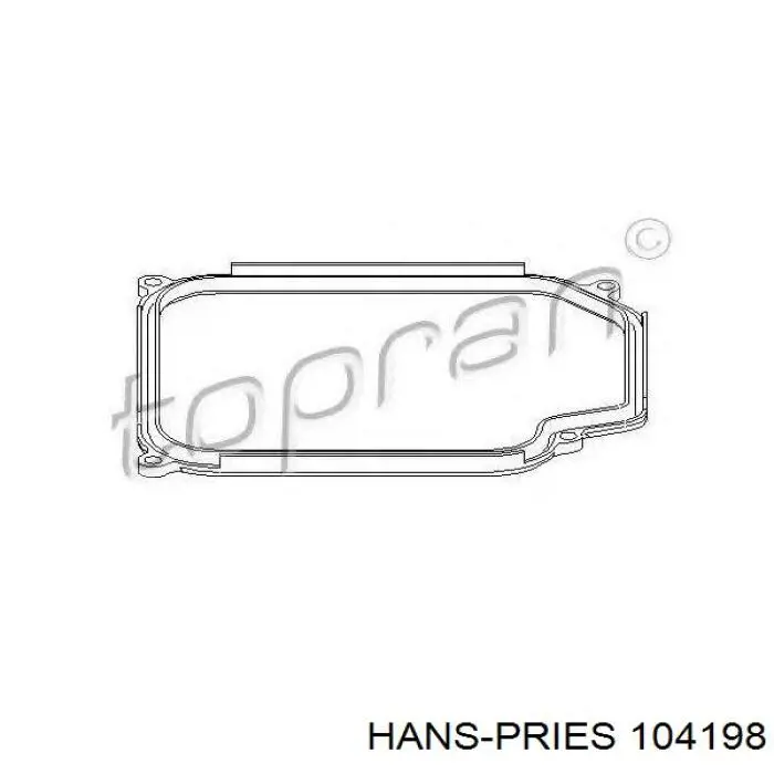 Датчик включення вентилятора 104198 Hans Pries (Topran)
