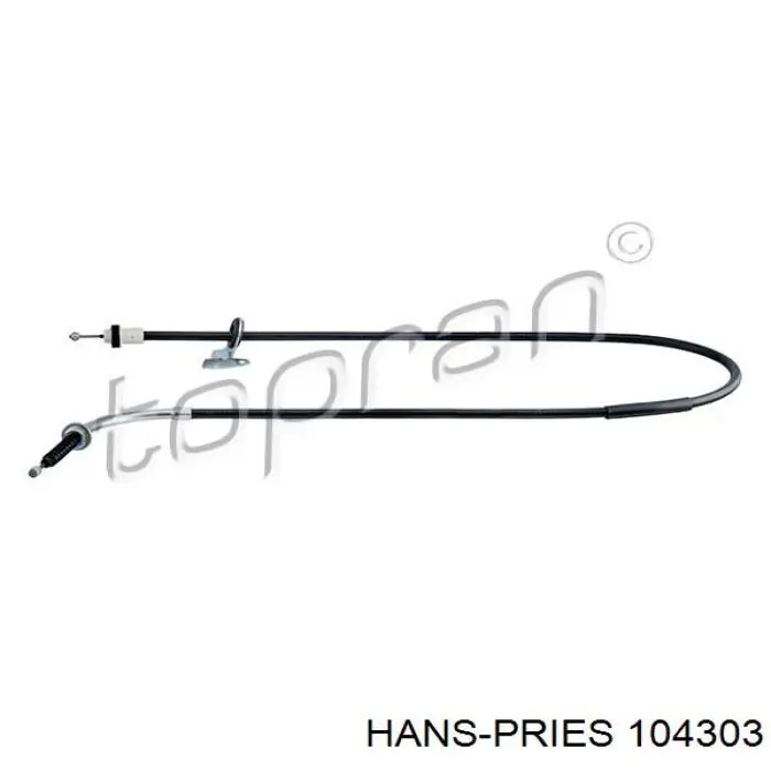 Важіль передньої підвіски нижній, лівий/правий Hans Pries (Topran) 104303 ціна, від 16.23 USD